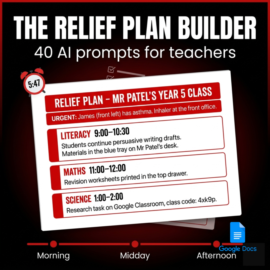 The Relief Plan Builder
