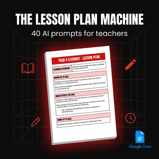 The Lesson Plan Machine