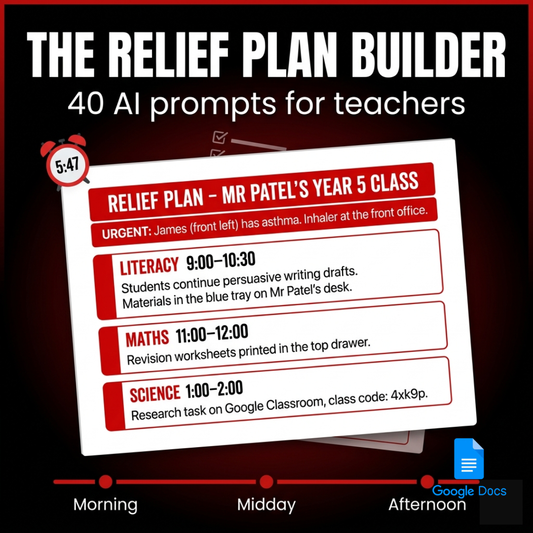 The Relief Plan Builder