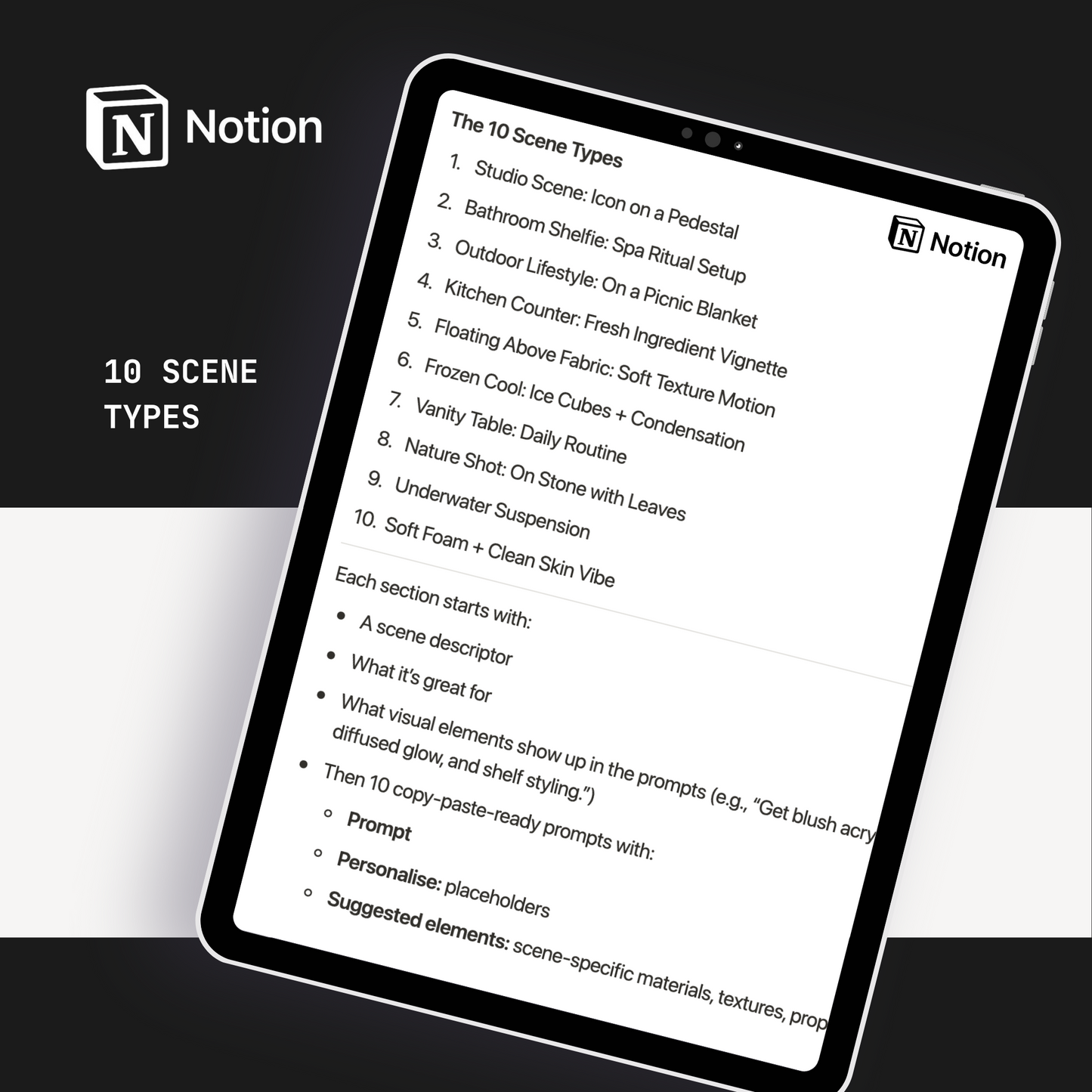 Ad Shot: 100 AI Prompts to Sell Any Product Like a Pro